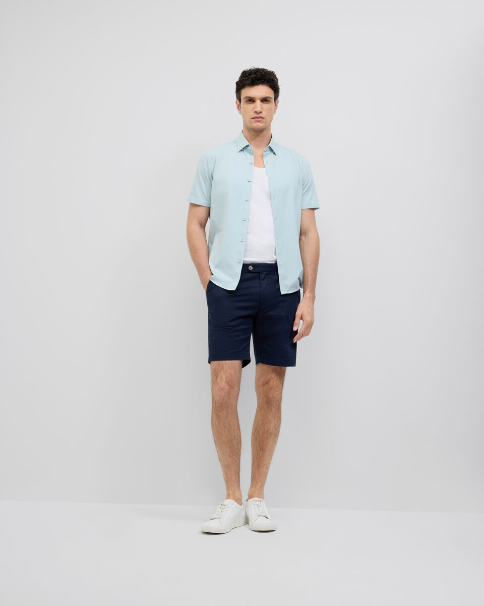 Travel Performance Short Sleeve Shirt, Light Blue, hi-res